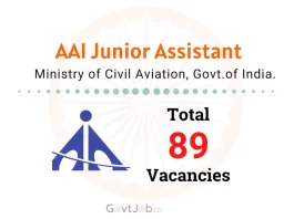 Airport Authority of India Junior Assistant Recruitment 2024.