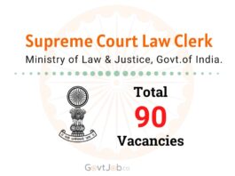 Supreme Court of India Clerk Recruitment 2025.