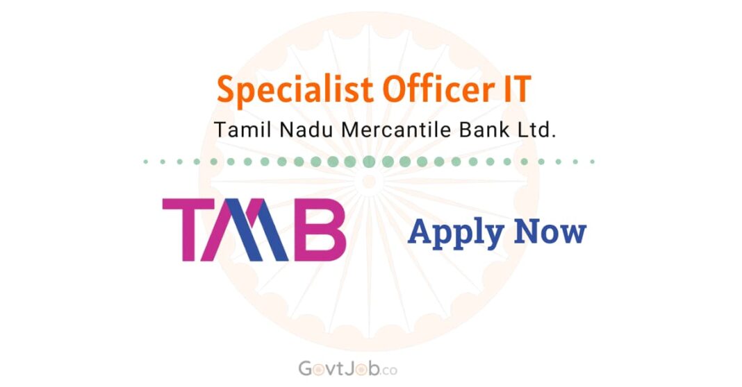 TBM Specialist Officer (IT) Recruitment 2025.