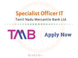 TBM Specialist Officer (IT) Recruitment 2025.